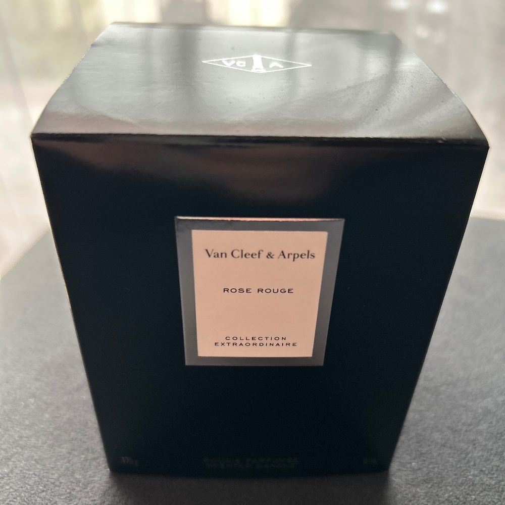 BNIB Van Cleef & Arpels Candle Rose Rouge 6oz